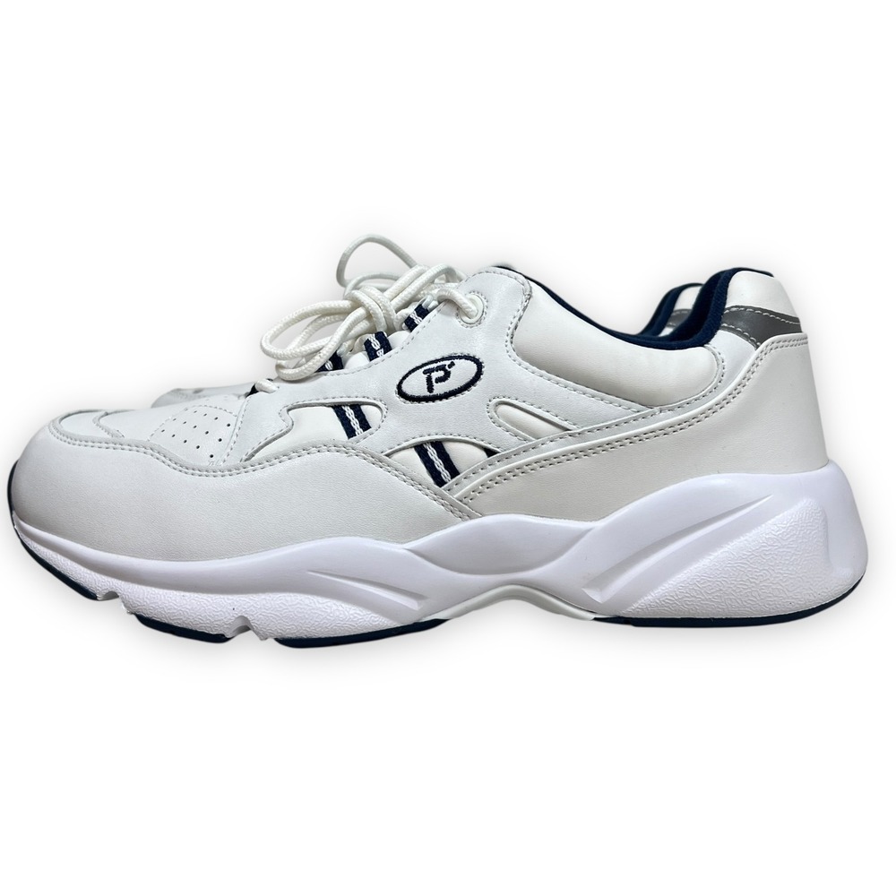 Propet Stability Walker Shoes Mens 8.5 XX 5E  White Sneakers Athletic M2034‎